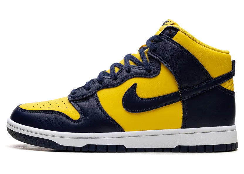 Nike Dunk High “Michigan 2025” (HF3143-700)