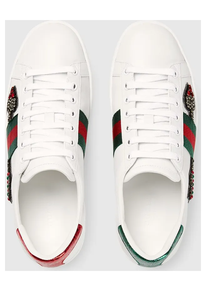 Gucci Ace Embroidered Arrow (454551 02JP0 9064) (3)