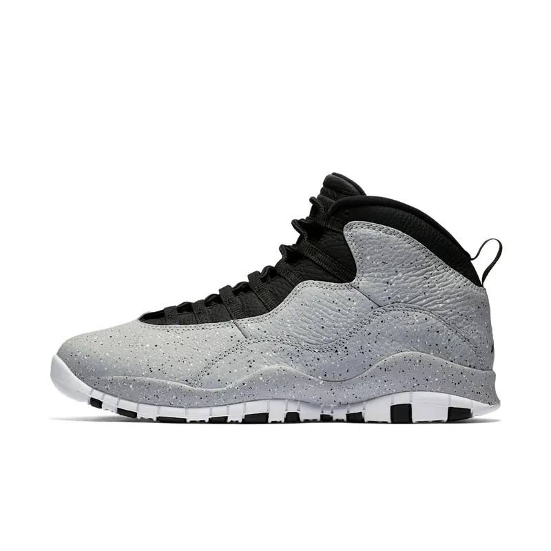 Jordan 10 Retro Light Smoke Grey Light Smoke Grey/Black-University Red-White (310805-062)