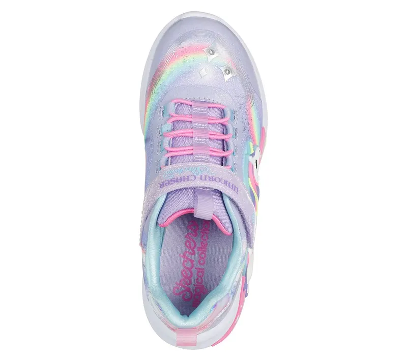 Skechers S-Lights: Unicorn Chaser Sneaker Lavendel