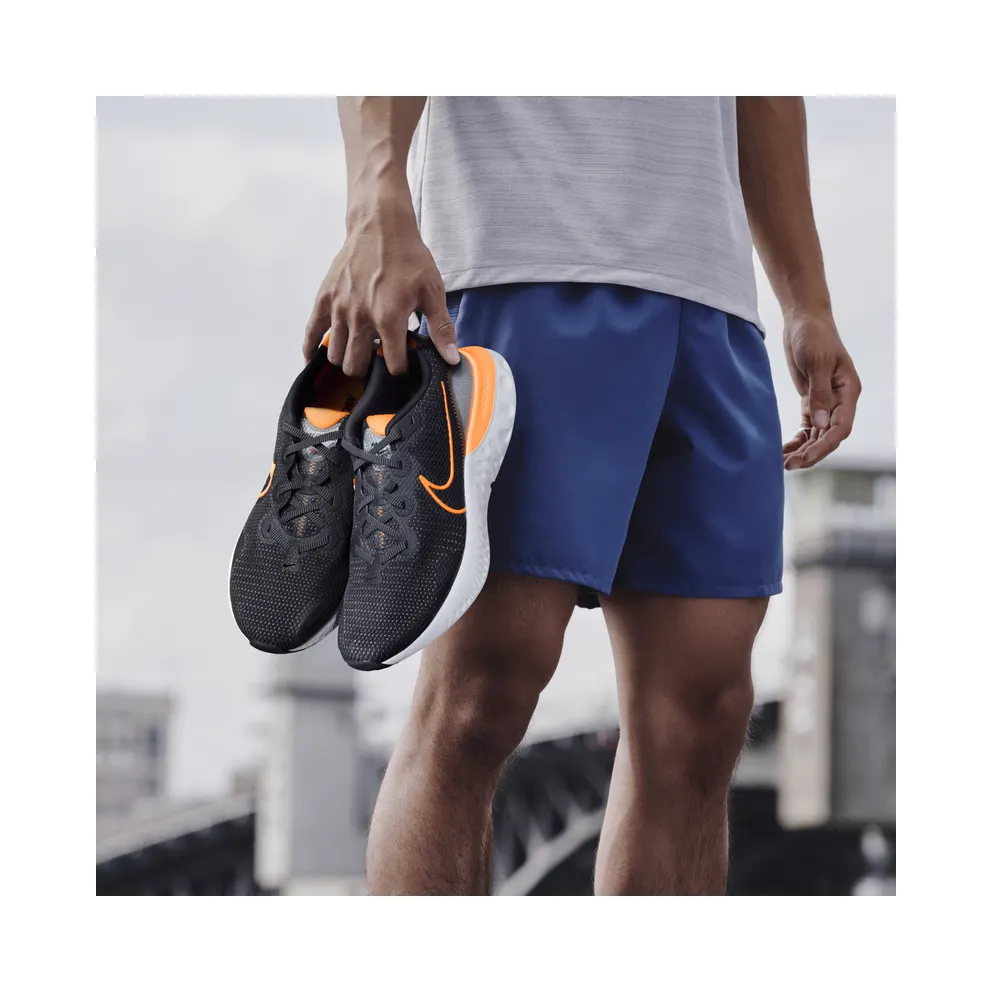 Nike Renew Run Black/Particle Grey Black/Particle Grey-White-Total Orange (CK6357-001)
