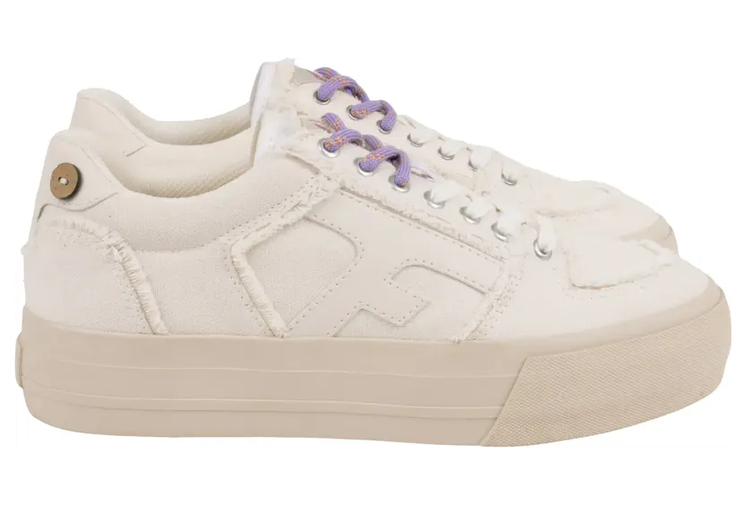 Lage Sneakers Faguo WALNUT PLATFORM (S25CF0901-WHI00)