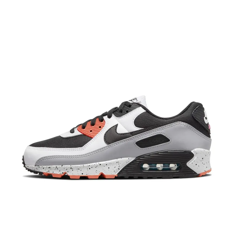 Nike Air Max 90 White Turf Orange (2021) (DC9845-100)