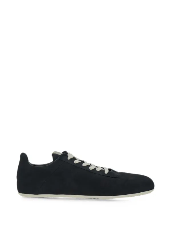 Rick Owens quilted lace-up sneakers – Black (RU02F4878LBSQ191)