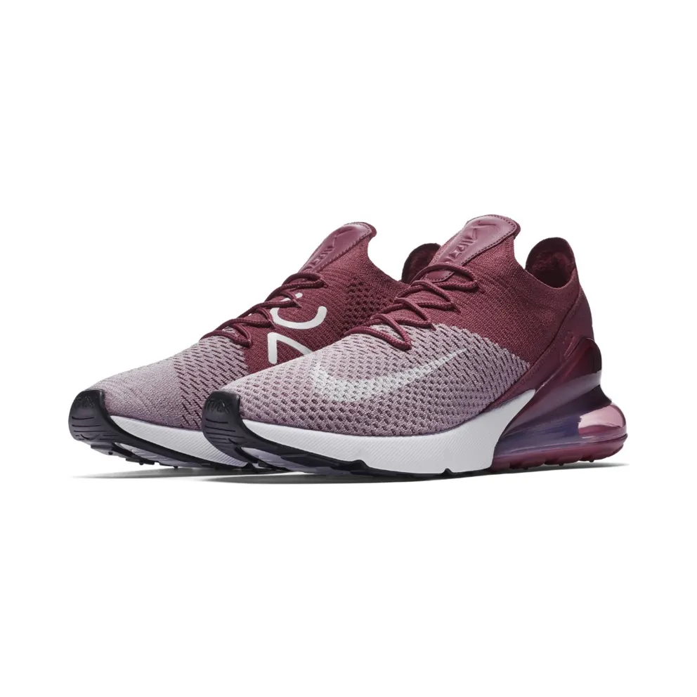 Nike Air Max 270 Flyknit Plum Fog Plum Fog/White-Vintage Wine-Total Crimson (AO1023-500)