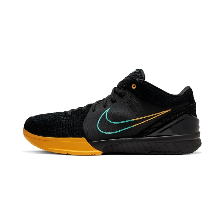 Nike Kobe 4 Protro FTB Snake “Black / University Gold / Aurora Green” (AV6339-002)