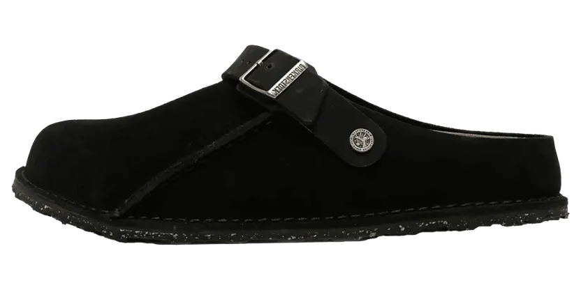 Birkenstock Lutry Premium Suede Leather “Black” (1025323)