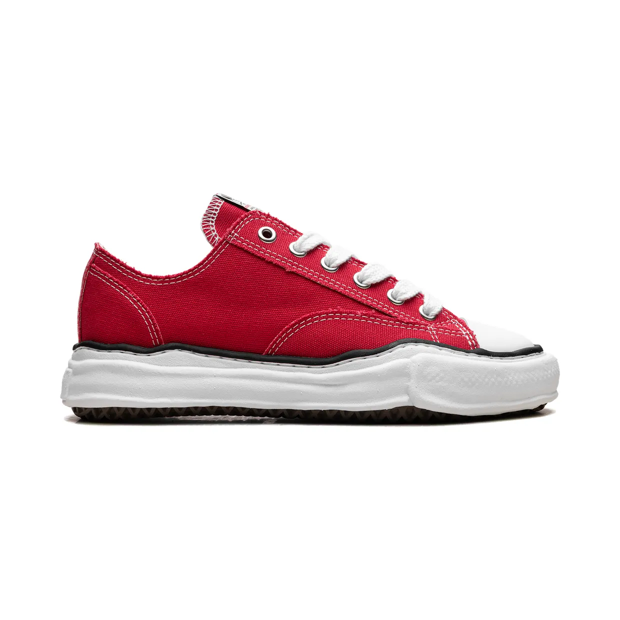 Maison Mihara Yasuhiro Peterson OG Sole Canvas Low “Red” (A01FW702-RED) (5)