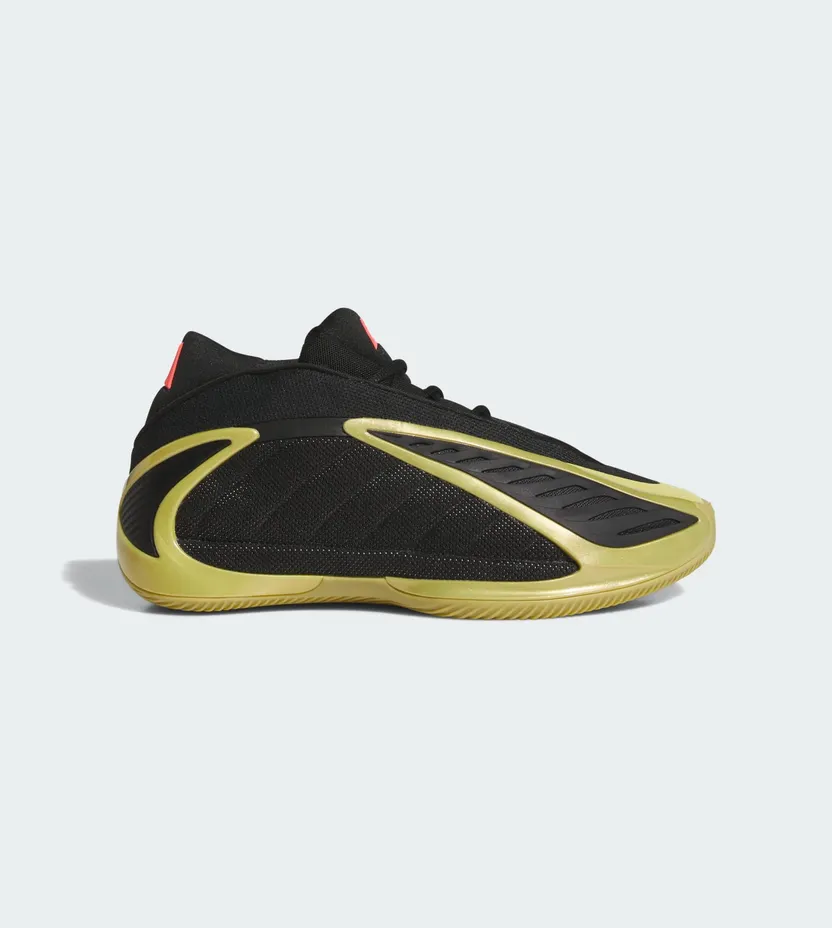Adidas Anthony Edwards 2 Core Black / Gold Metallic / Solar Turbo (KJ1885)