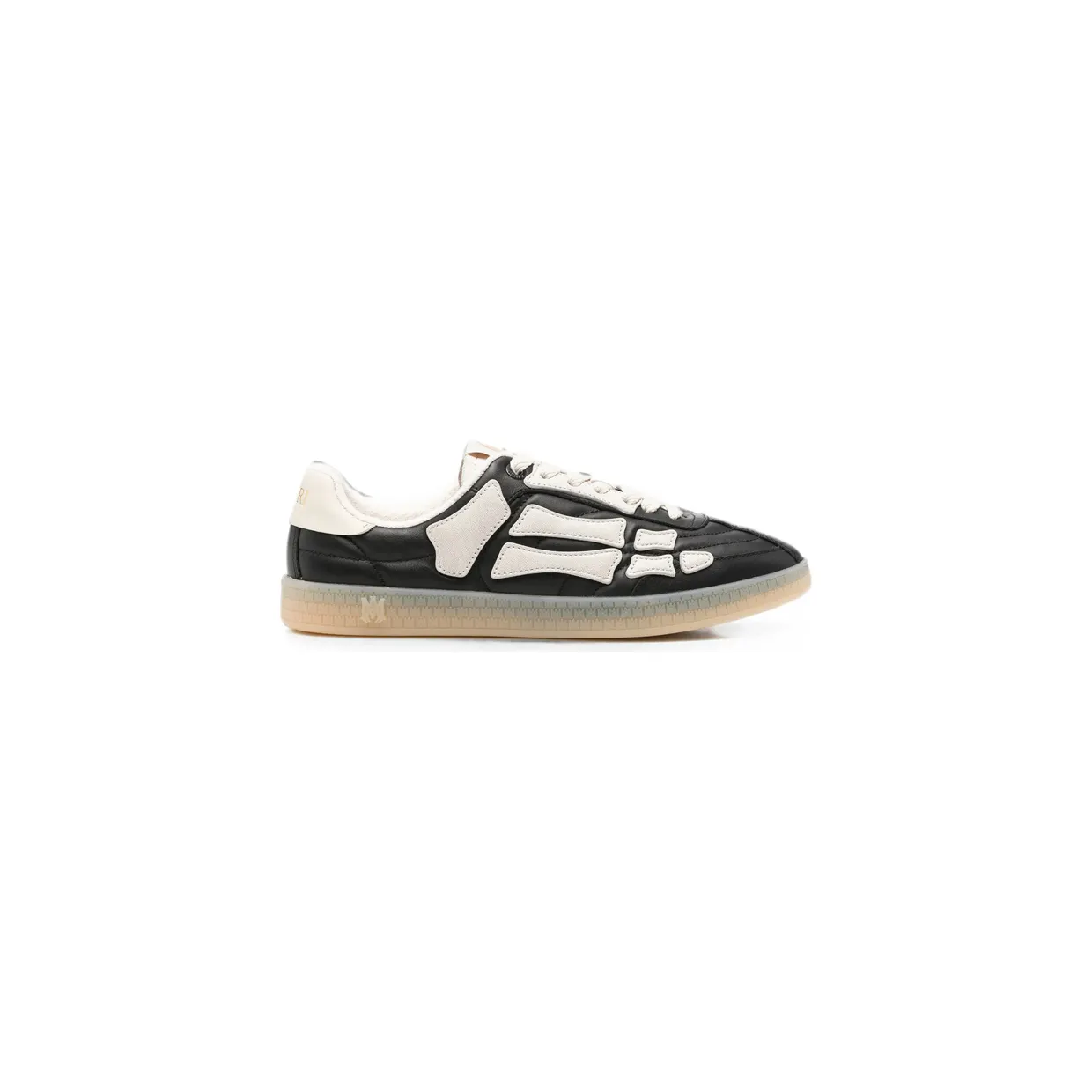 Amiri Pacific Bones Leather “Black/Neutrals” (AMSNSN1098 001)