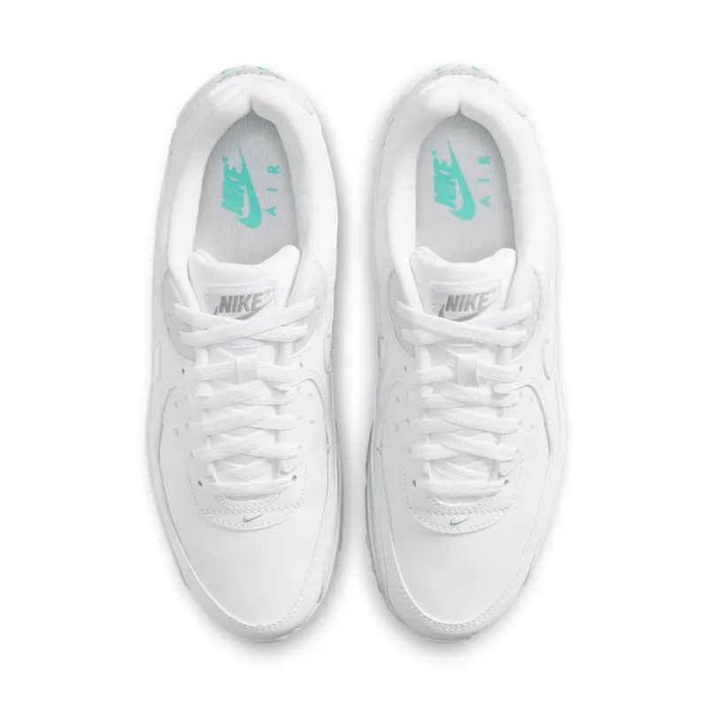 Nike Air Max 90 “White Hyper Turquoise” (IB7680-101)