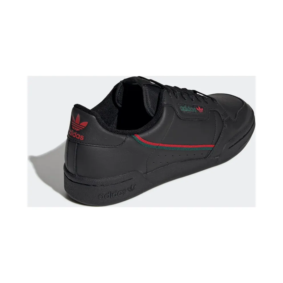 adidas Continental 80 Black Scarlet Green Core Black/Scarlet/Collegiate Green (EE5343)