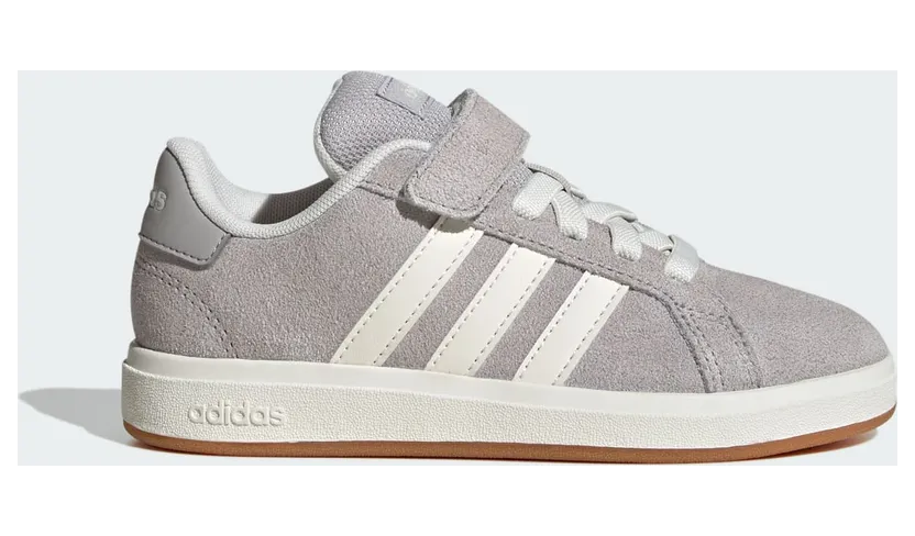 Adidas Grand Court 00s Kids Grey Two / Off White / Gum (JP5897)