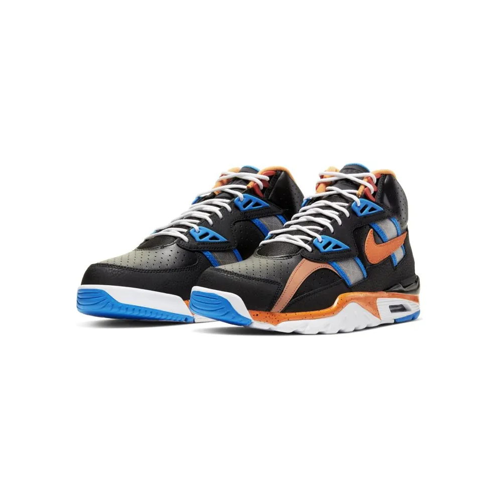 Nike Air Trainer SC High Black Blue Orange Black/Alpha Orange-Rust Factor (CU6672-001)