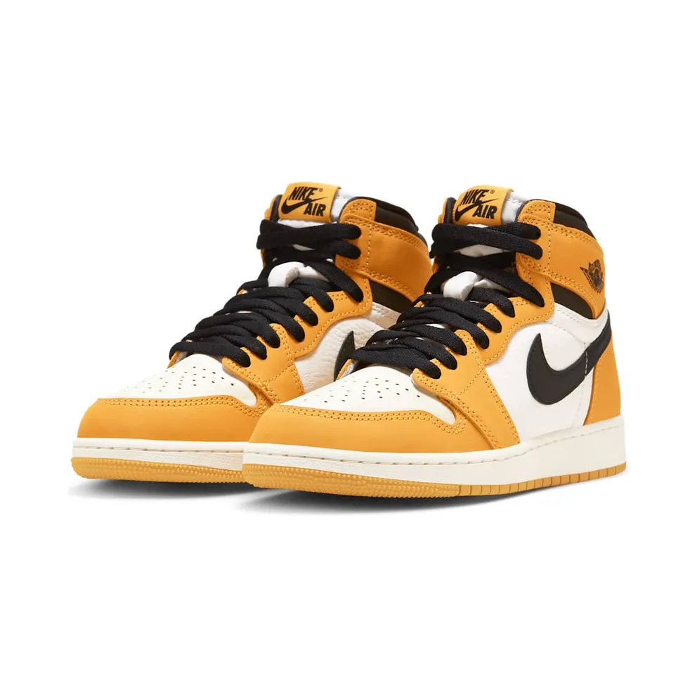 Air Jordan 1 Retro High OG GS “Yellow Ochre / Black” (FD1437-701)