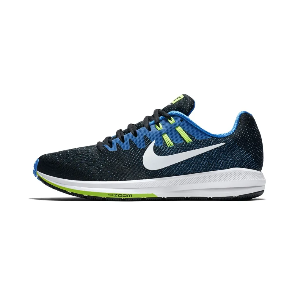 Nike Air Zoom Structure 20 “Black / Photo Blue / Ghost Green / White” (849576-004)
