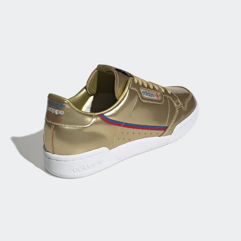 adidas Continental 80 Gold Metallic Gold Metallic/Gold Metallic/Crystal White (FW5352)