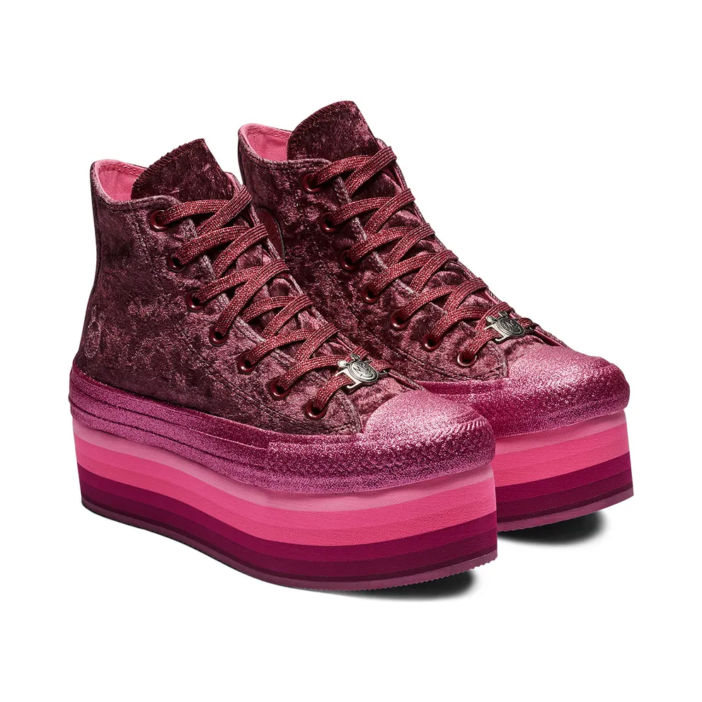 Converse Chuck Taylor All-Star Lift Hi Miley Cyrus Pink (W) Pink/Black (563725C)