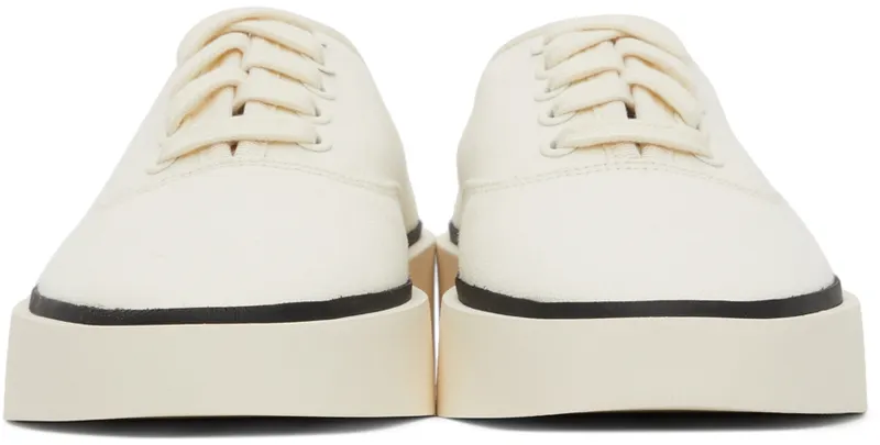 Fear of God White Canvas 101 Backless (FG80-003CNV)