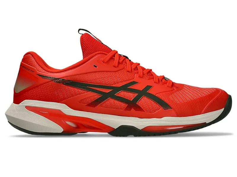 ASICS SOLUTION SPEED FF 4 “Cherry Tomato / Vintage Khaki” (1041A532-800)