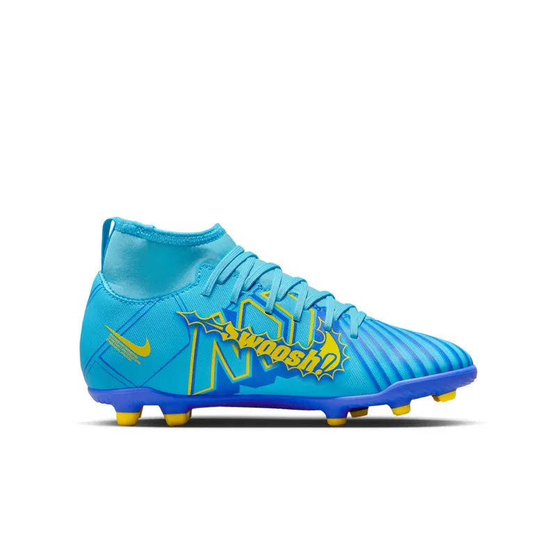 Nike Mercurial Superfly 9 Club KM FG/MG Baltic Blue White (DO9789-400)