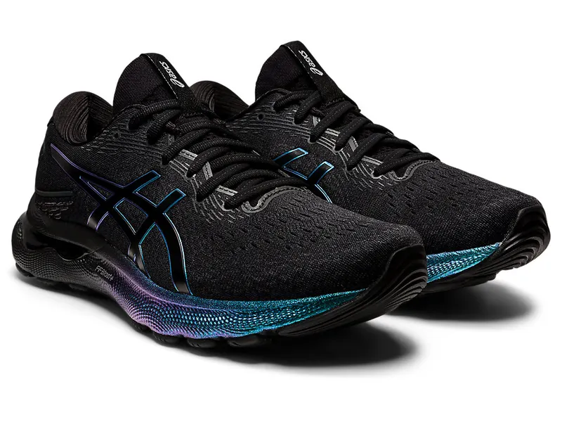 Asics GEL-NIMBUS 24 PLATINUM Black/Black (1011B479.001)