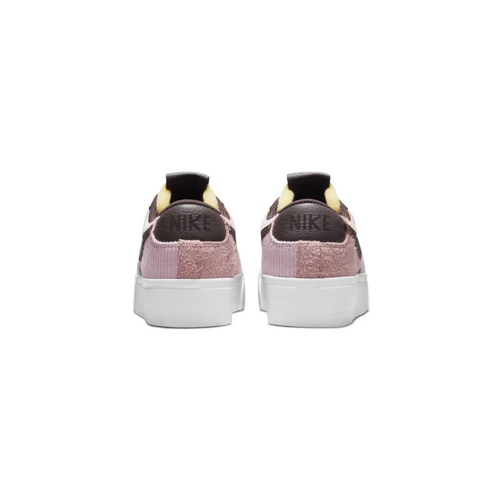 Nike Blazer Low Platform “Pink Glaze / Light Bone / Summit White / Dark Cinder” (DM9471-600)