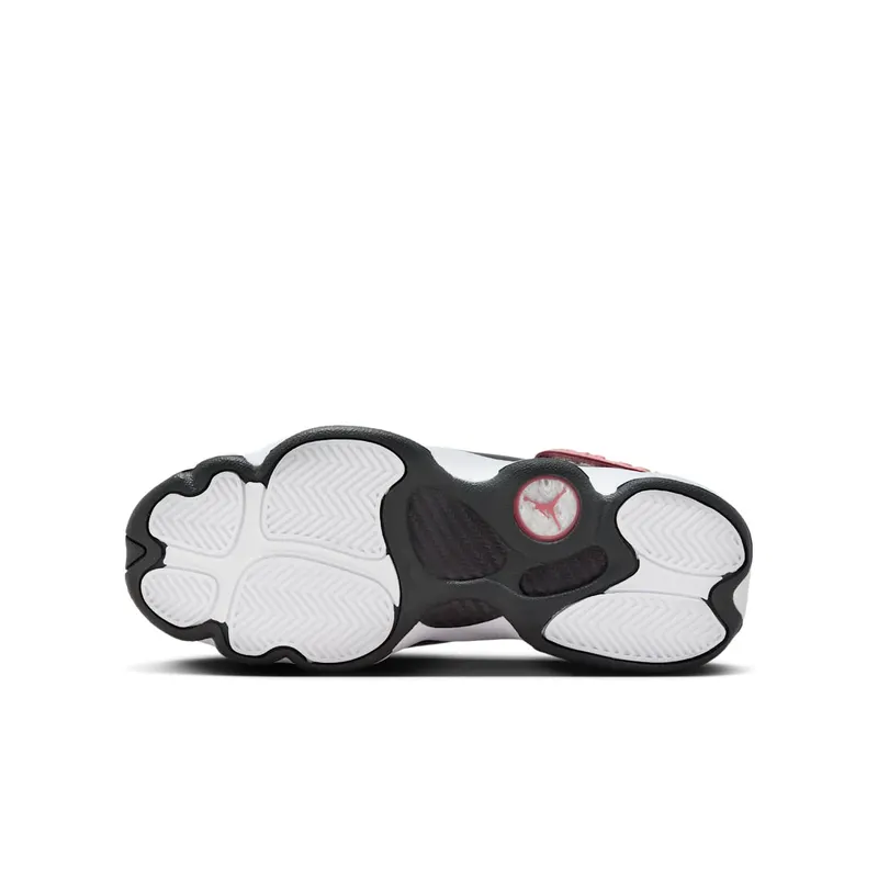 Jordan 6 Rings GS “White Red Stardust Vapor Green Anthracite” (DV3178-101)