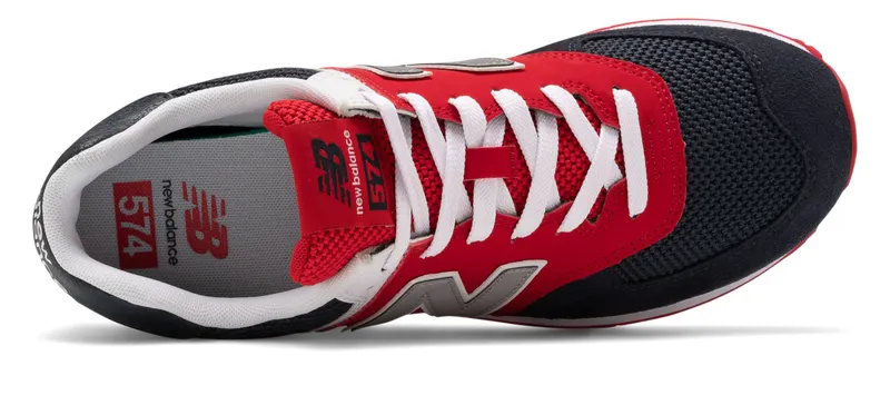 New Balance 574  Black/Red (ML574SA1)