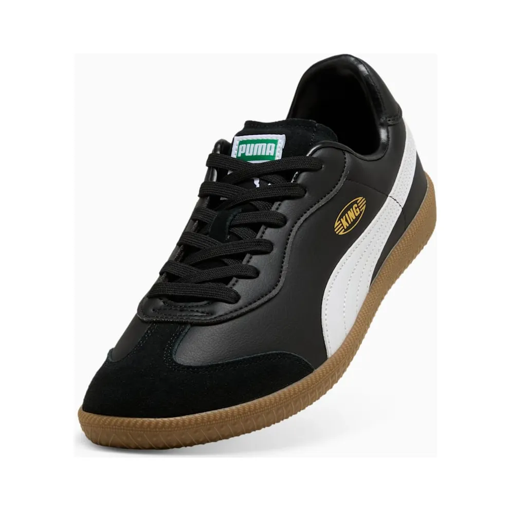 Puma King 21 IT Black White (106696-01)