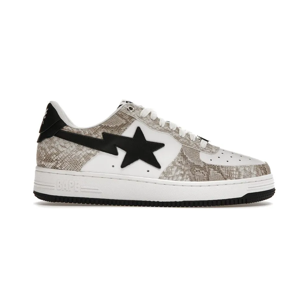 A Bathing Ape Bape Sta Snake Skin Beige (001FWI801009M_BEI)