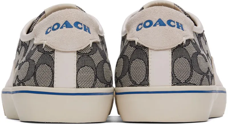 Coach 1941 Gray Jacquard Skate Sneaker (CA272 TY4)