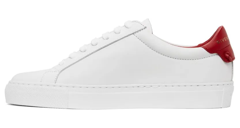 Givenchy White & Red Urban Knots Sneakers (BE0003E0DC) (3)