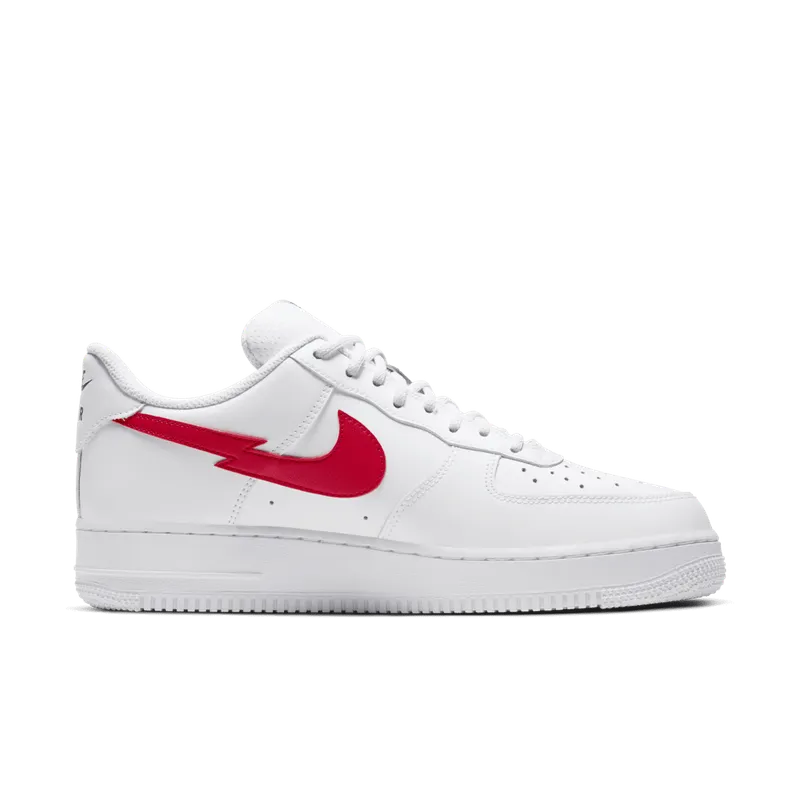 Nike Air Force 1 Low Euro Tour (2020) White/University Red-Midnight Navy (CW7577-100)