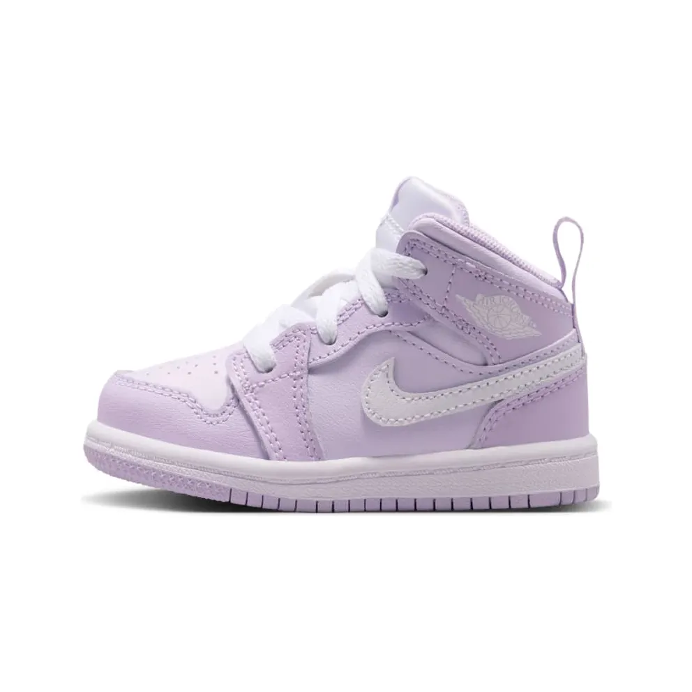 Jordan 1 Mid “Violet Mist / Barely Grape / White” (DQ8425-502)