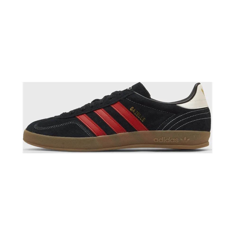 adidas Gazelle Indoor Black Better Scarlet Gum