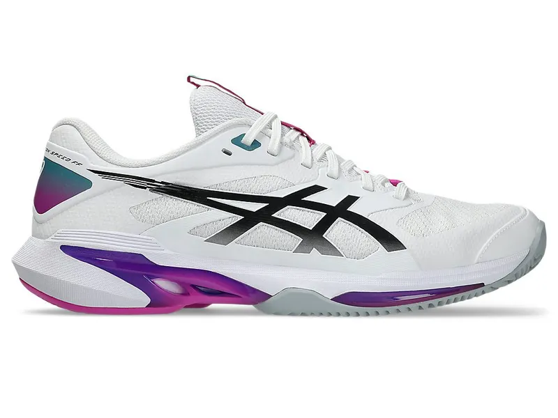 ASICS SOLUTION SPEED FF 4 CLAY “White / Digital Sakura” (1041A533-101)