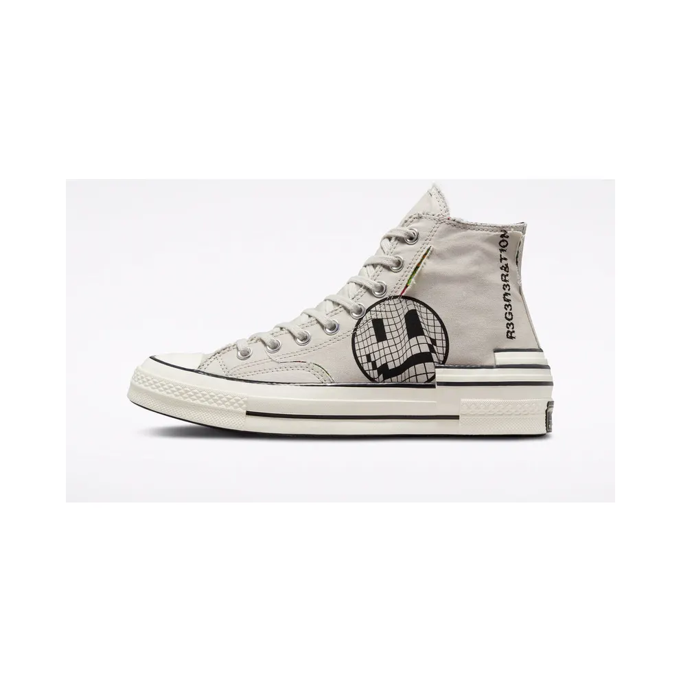 Converse Chuck 70 Hacked Heel Tear Away Light Bone/Black (A00730C)