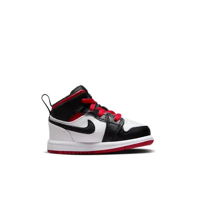 Jordan 1 Mid TD “White / Black / Gym Red” (DQ8425-106)