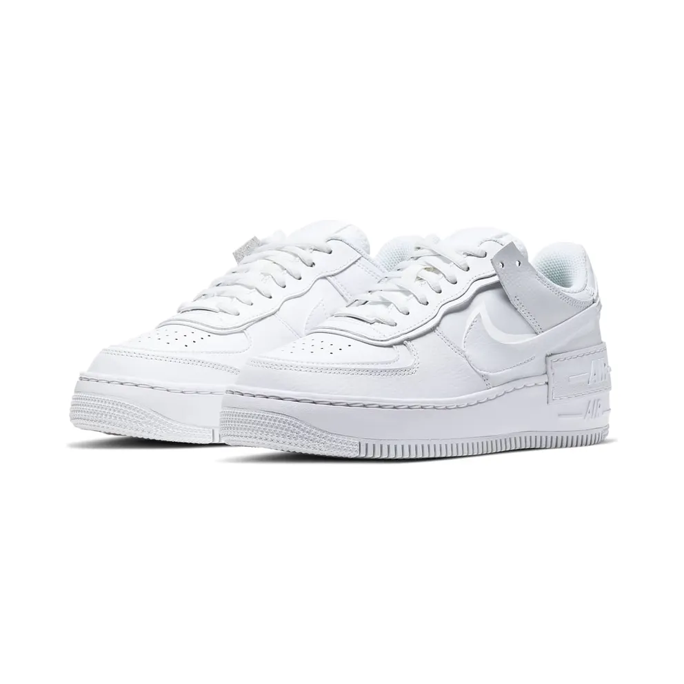 Nike Air Force 1 Shadow Triple White (W) White/White-White (CI0919-100)