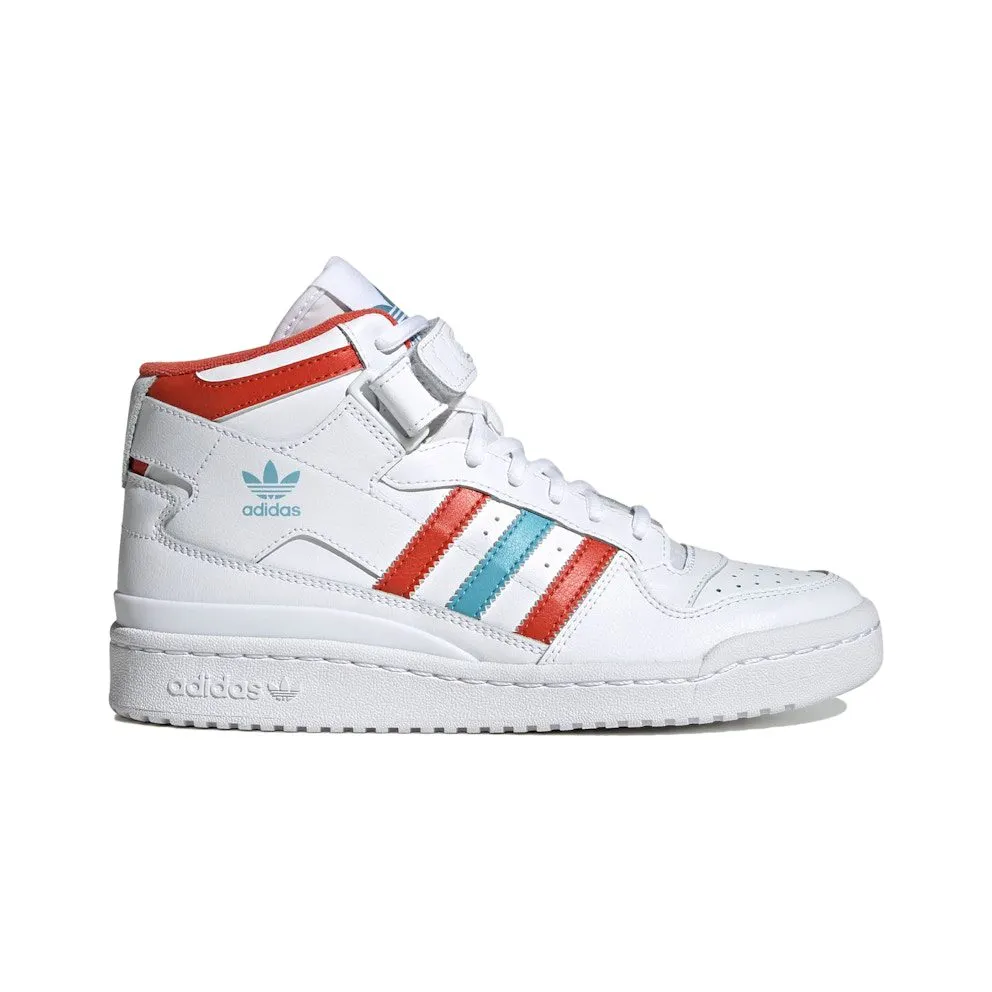 adidas Forum Mid White Preloved Red Blue (HQ1952)