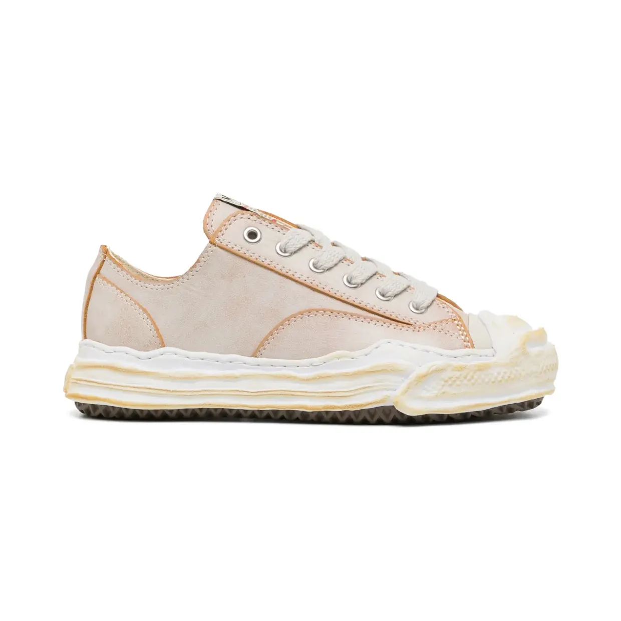 Maison Mihara Yasuhiro Hank leren “Brown” (A11FW719)