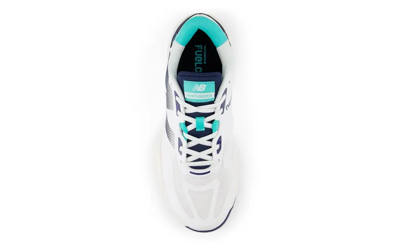 New Balance FuelCell 796v4 Padel White Navy Cyber Jade (MCH796D4)