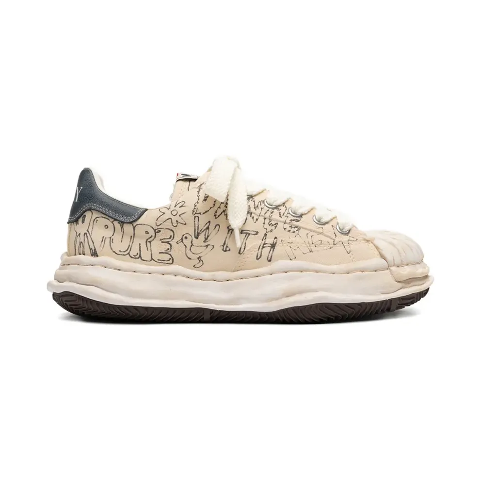 Maison MIHARA YASUHIRO Blakey OG Sole – Beige (A16FW730)