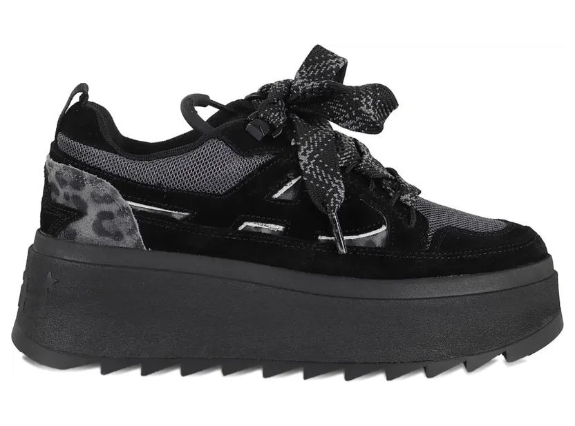 Ash Movie sneakers met plateauzool – Zwart (MOVIE02097)