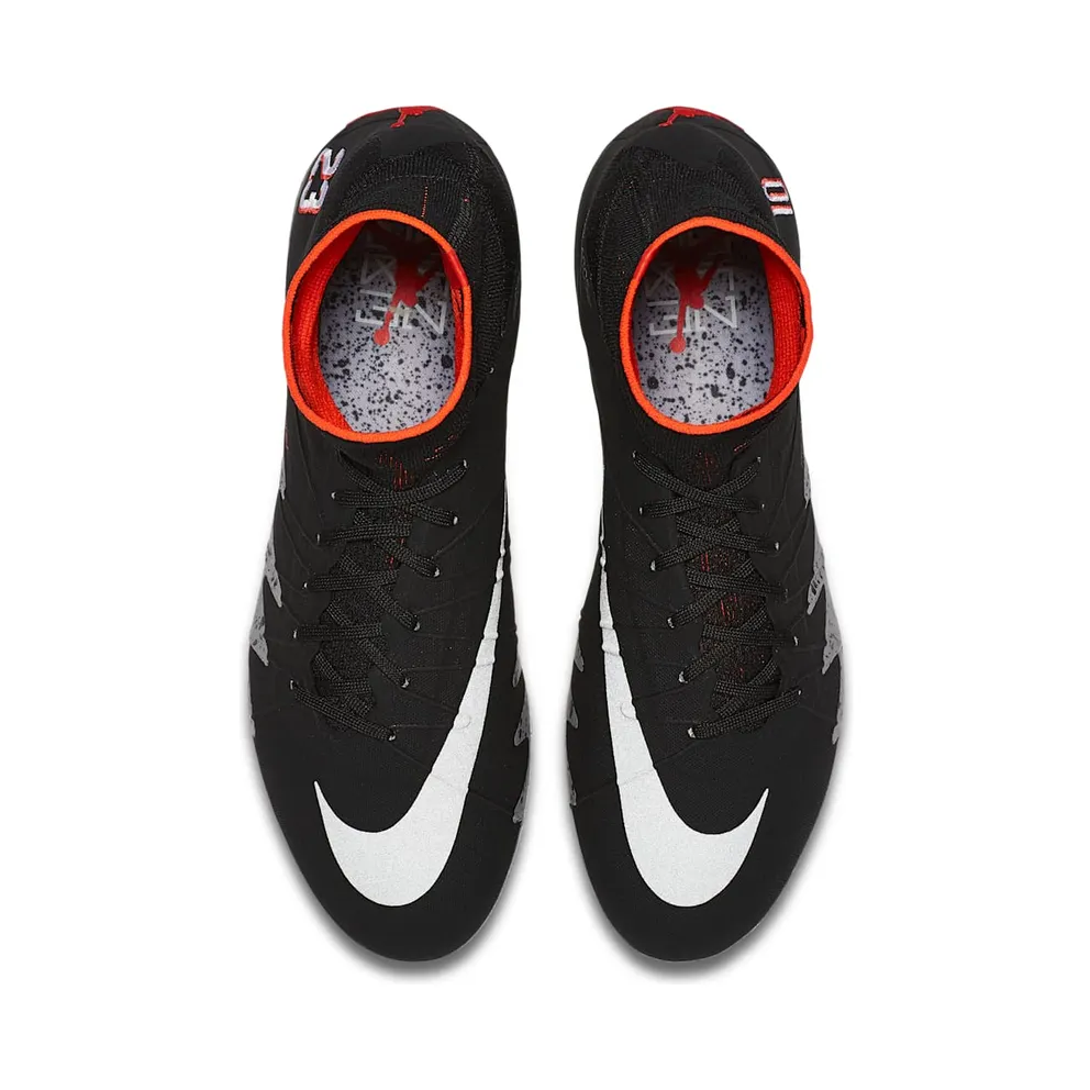 Nike Hypervenom Phantom II NJR FG Neymar Black/Metallic Silver-Light Crimson-White (820117-006)