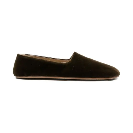 The Row Ponti Velvet Slippers F1782W24MSS