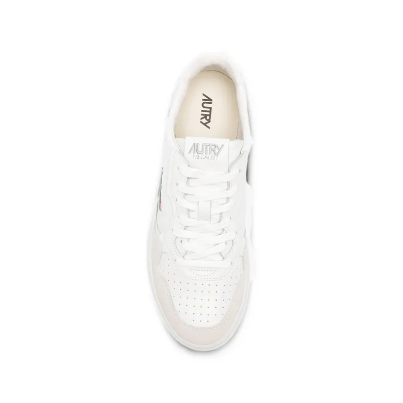 Autry Medalist Perforated “White/Neutrals” (AULM LS30)