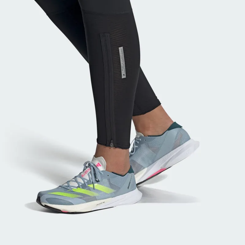 adidas Adizero Adios 8 Wonder Blue Lucid Lemon (H03615)