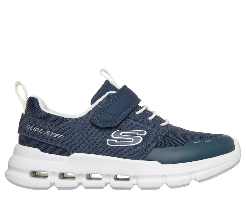 Skechers Glide-Step Flow Sneaker Marine/White